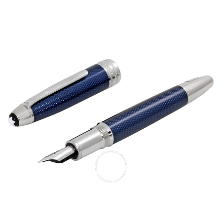 Montblanc Montblanc Meisterstuck Stilografica Solitaire Blue Hour Fountain Pen 112888