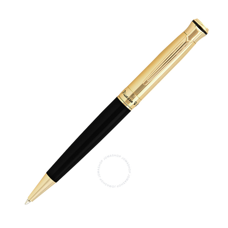 Picasso and Co Gold Plated Ballpoint Pen and Cufflink Set PST903FLGB