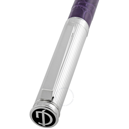 Georg Jensen Bespoke Purple Alligator Ballpoint Pen 3585144