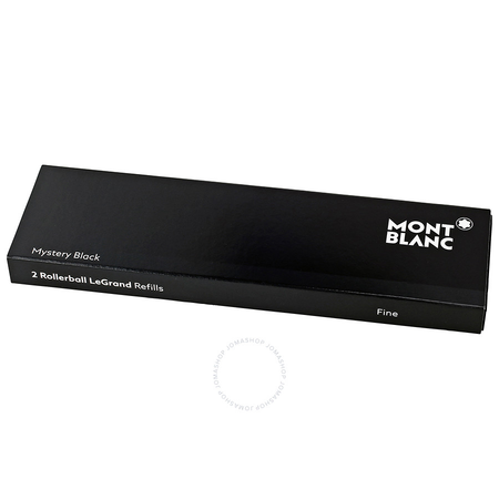 Montblanc Refill Rollerball LeGrand - Fine Mystery Black Pack of 2 105166