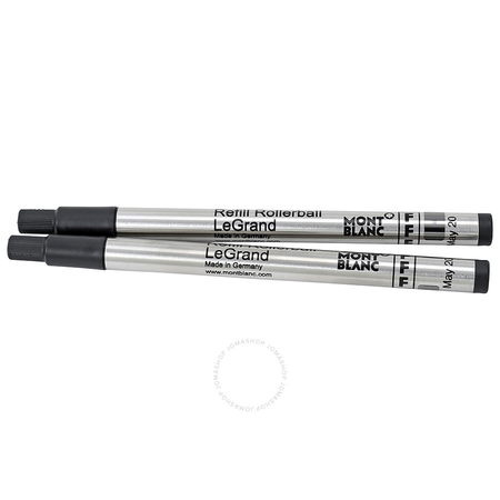 Montblanc Refill Rollerball LeGrand - Fine Mystery Black Pack of 2 105166