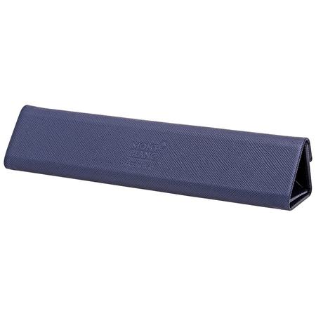 Montblanc Sartorial 1 Pen Pouch- Indigo 116338