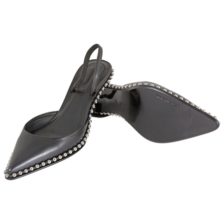 Alexander Wang Ladies Black Rina High Pump Heel 3038P0000L 001