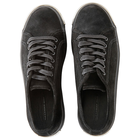Alexander Wang Ladies Black Suede Sneaker 3038N0033S 001