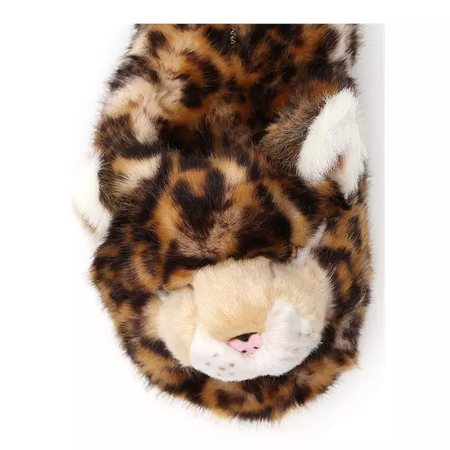 Dolce and Gabbana Dolce & Gabbana Ladies Slipper in Multicolor Fur Leo CQ0224 AM883 80995