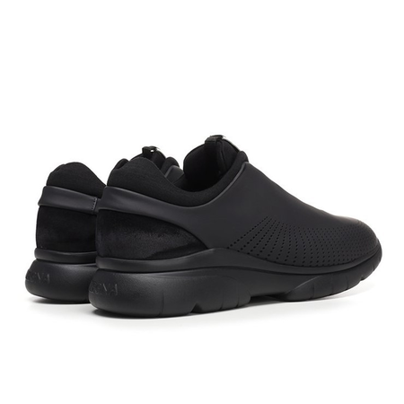 Ermenegildo Zegna Men's Black Zz Sptr 2.0 Sneakers Size 6 A4026X-GST-NER