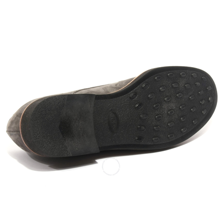 Tod's Men's Classic Suede Lace Up Formal Shoes in Shadow XXM0WP00C20VEKB608