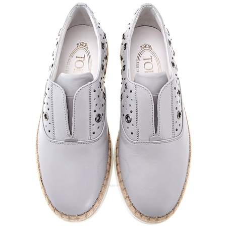 Tod's Womens Slip-On Shoes in Medium Cement XXW0TV0J984BR0B219