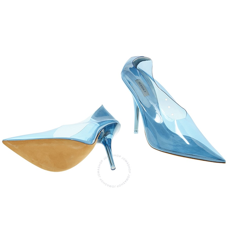 Yeezy Ladies Blue High Pump 110 Pump PVC Heels YZ6098 152