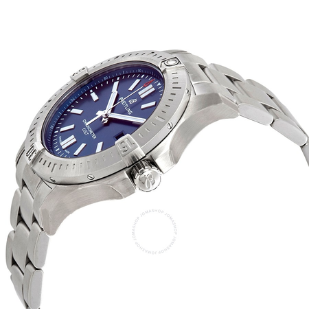 Breitling Chronomat Colt Automatic Chronometer Blue Dial Men's Watch A17388101C1A1