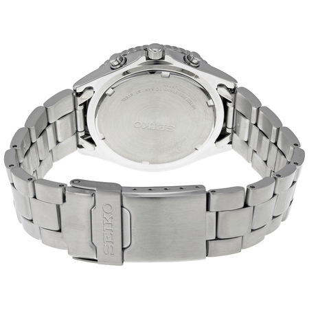 Seiko Chronograph Black Dial Men's Watch SND253