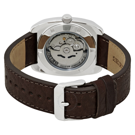 Seiko ReCraft Automatic Green Dial Brown Leather Men's Watch SNKP27