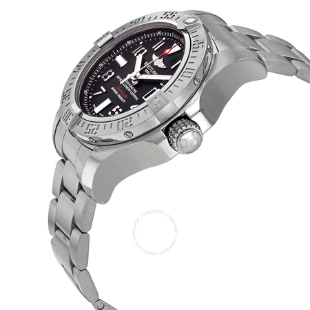 Breitling Avenger II Seawolf Chronograph Automatic Black Dial Men's Watch A17331101B2A1