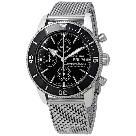 Breitling Superocean Heritage II Chronograph Automatic Black Dial Men's Watch A13313121B1A1