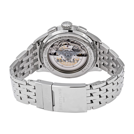 Breitling Premier Bentley Chronograph Automatic Chronometer Green Dial Men's Watch AB0118A11L1A1