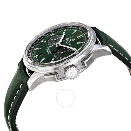 Breitling Premier Bentley Chronograph Automatic Chronometer Green Dial Men's Watch AB0118A11L1X1