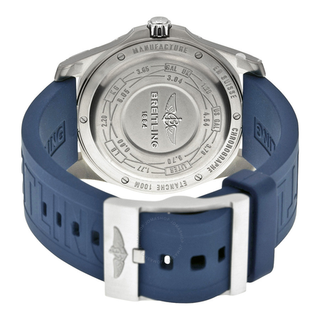 Breitling Aerospace Evo Blue Dial Blue Rubber Men's Watch E7936310-C869BLPT3 E7936310-C869-158S-A20SS.1