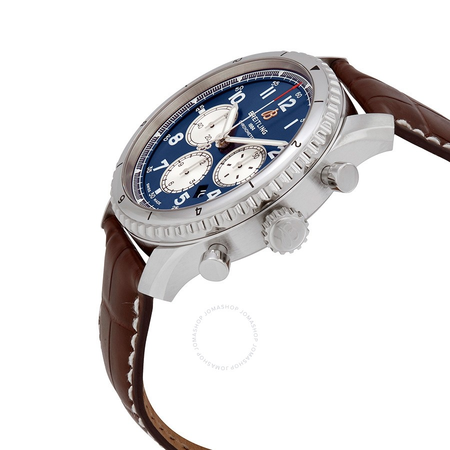 Breitling Aviator 8 Chronograph Automatic Blue Dial Watch AB0119131C1P2