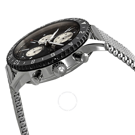 Breitling Chronoliner Automatic Black Dial Men's Watch Y2431012/BE10 Y2431012-BE10-443A