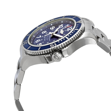 Breitling Superocean II Automatic Mariner Blue Dial Men's Watch A17365D11C1A1