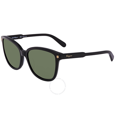 Ferragamo Black Square Sunglasses SF815S 001 56 SF815S 001 56