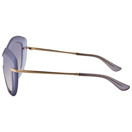 Ferragamo Ferragamo Grey Shield Ladies Sunglasses SF759S45656 SF759S45656