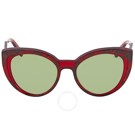 Ferragamo FerragamoTortose/Red Cat Eye Sunglasses SF891S TORTRD 53 SF891S TORTRD 53