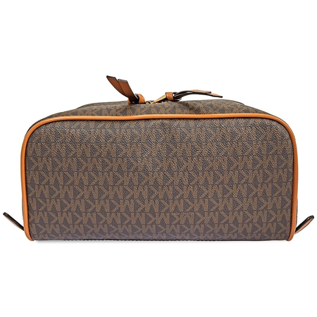 Michael Kors Rhea Medium Logo Print Backpack - Brown 30S7GEZB1B-200