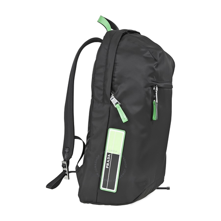 Prada Nylon Backpack- Black/Fluo Green 2VZ021_2BTE_F0XVS_V_OOO