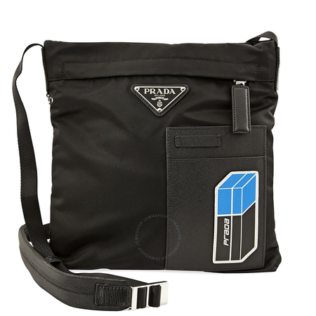 Prada Nylon Shoulder Bag- Black 2VH055 VO2B 2YF014B