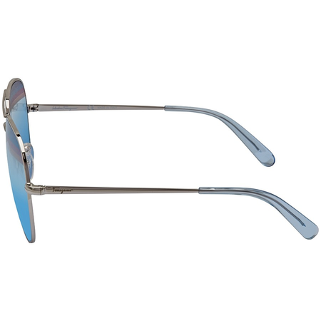 Ferragamo Azure Aviator Unisex Sunglasses SF172S 046 60