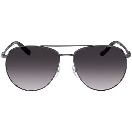 Ferragamo Dark Grey Gradient Aviator Sunglasses SF157S 069 SF157S 069 60