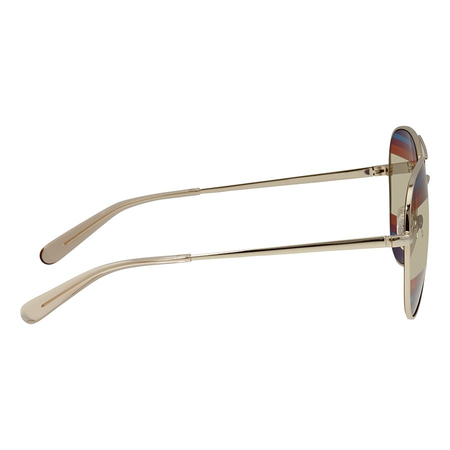 Ferragamo Multi/Rose Aviator Ladies Sunglasses SF172S 713 60