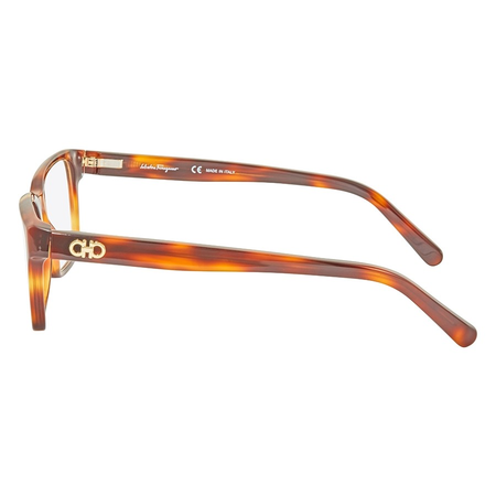 Ferragamo Tortoise Rectangle Ladies Eyeglasses SF279021454