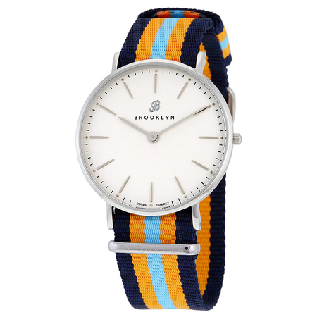 Brooklyn Watch Co. Brooklyn Flatland Casual Super Slim Swiss Quartz Watch BW104-U11144