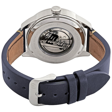 Brooklyn Watch Co. Wyckoff Automatic Silver Dial Men's Watch 8353A5