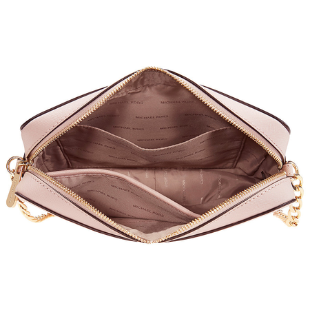 Michael Kors Jet Set Large Saffiano Leather Crossbody - Soft Pink MK32S4GTVC3L-187