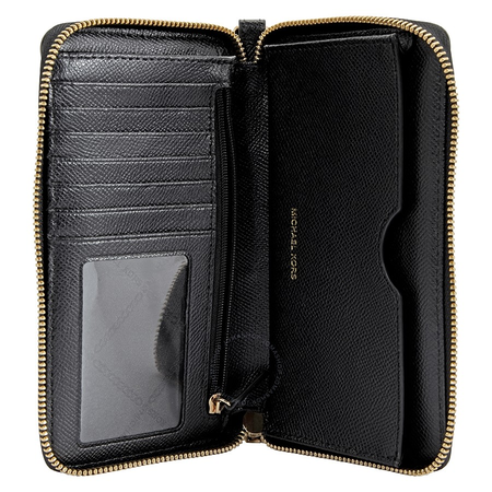 Michael Kors Jet Set Travel Large Smartphone Wristlet - Black 32H4GTVE9L-001