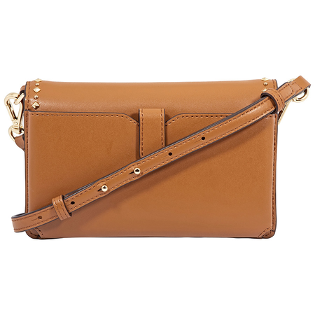 Michael Kors Leather Phone Cross-Body Bag- Acorn 32F8GF5C7X-203