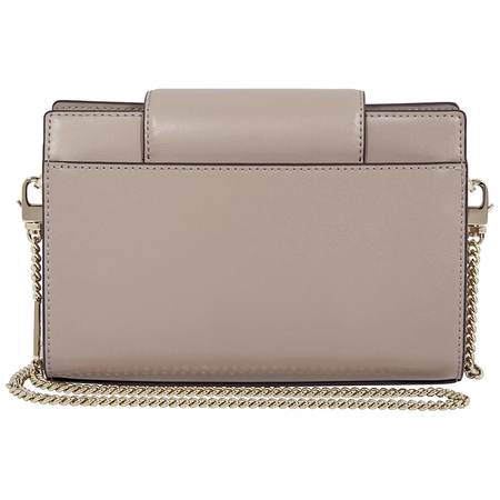 Michael Kors Medium Floral Leather Crossbody Clutch- Truffle 32H8TF5C8U-208