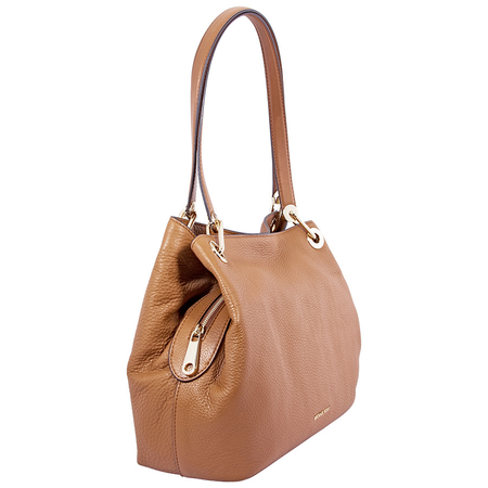 Michael Kors Raven Large Leather Shoulder Bag- Acorn 30H6GRXE3L-203
