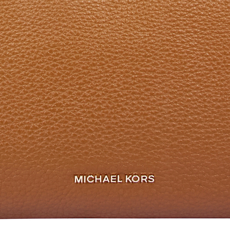 Michael Kors Raven Large Leather Shoulder Bag- Acorn 30H6GRXE3L-203