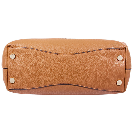 Michael Kors Raven Large Leather Shoulder Bag- Acorn 30H6GRXE3L-203