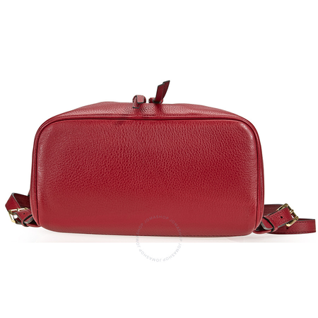 Michael Kors Rhea Medium Leather Backpack - Maroon 30S5GEZB1L-550