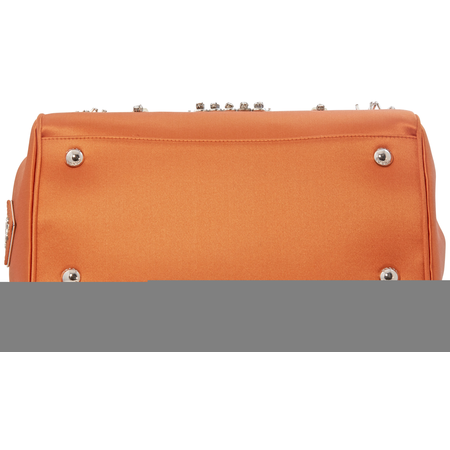 Prada Open Box -  Satin Jeweled Handbag B2364QF0049