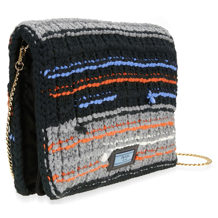 Prada Knit Wool with Fabric Tricot Bag - Emerald Green 1BF061 COO2BOG/B F077U