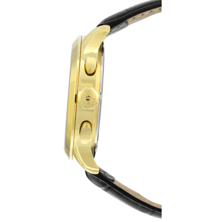 Brooklyn Watch Co. Brooklyn Dakota Swiss Quartz Chronograph Gold Tone Dial Men's Watch 205-M2721