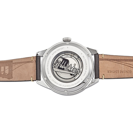 Brooklyn Watch Co. Automatic Black Dial Watch 8353A1