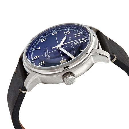 Brooklyn Watch Co. Gowanus Automatic Blue Dial Men's Watch 8600A3