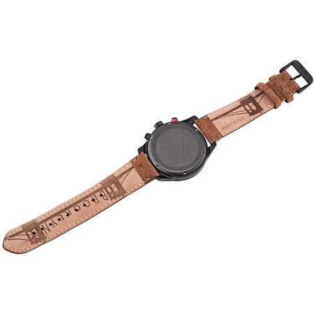 Brooklyn Watch Co. Stuyvesant Chronograph Quartz Black Dial Men's Watch BW-8128-BQ-01-LBRW